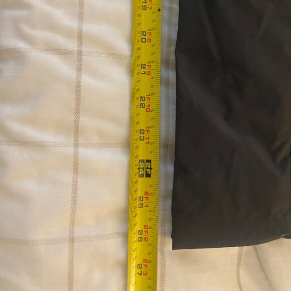 Lands End - size XL - Men's Puffer Coat Black hooded -Primaloft Quilt Insulated - Picture 11 of 12